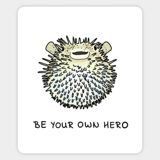 The Hero Pufferfish Magnet